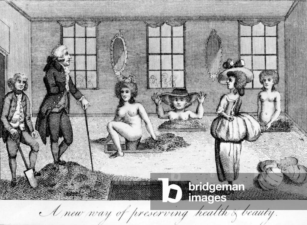 A New Way of Preserving Heath and Beauty, 1786 (etching)