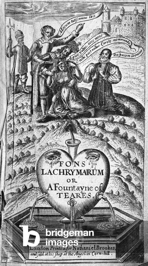 Titlepage of 'Fons Lacyrymarum', 1649 
