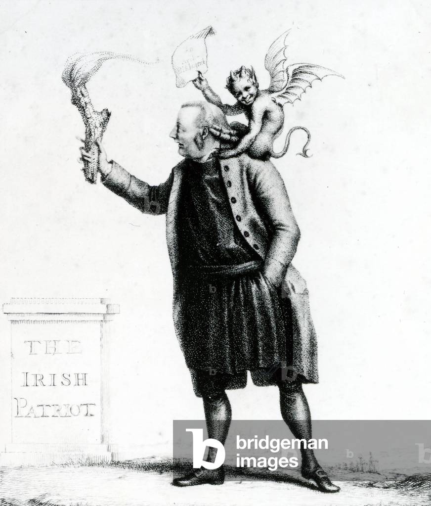 The right Rev. Volunteer B of D, published by Richard Morton Paye, 1784 (stipple)
