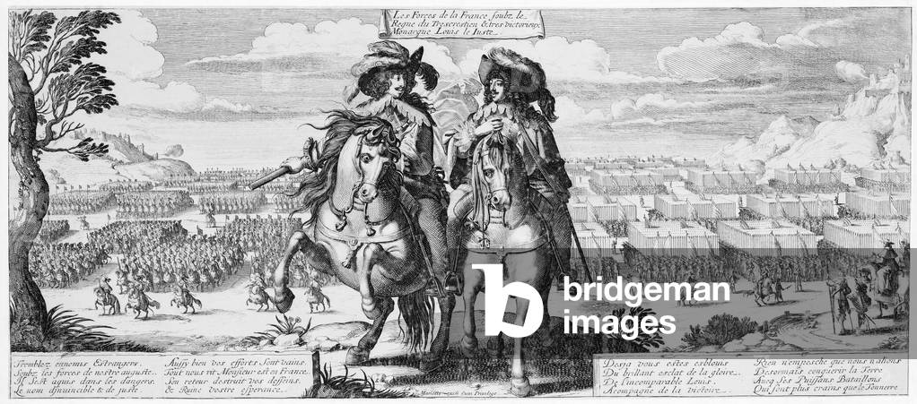 The Victories of Louis the Just, 1627 (engraving)