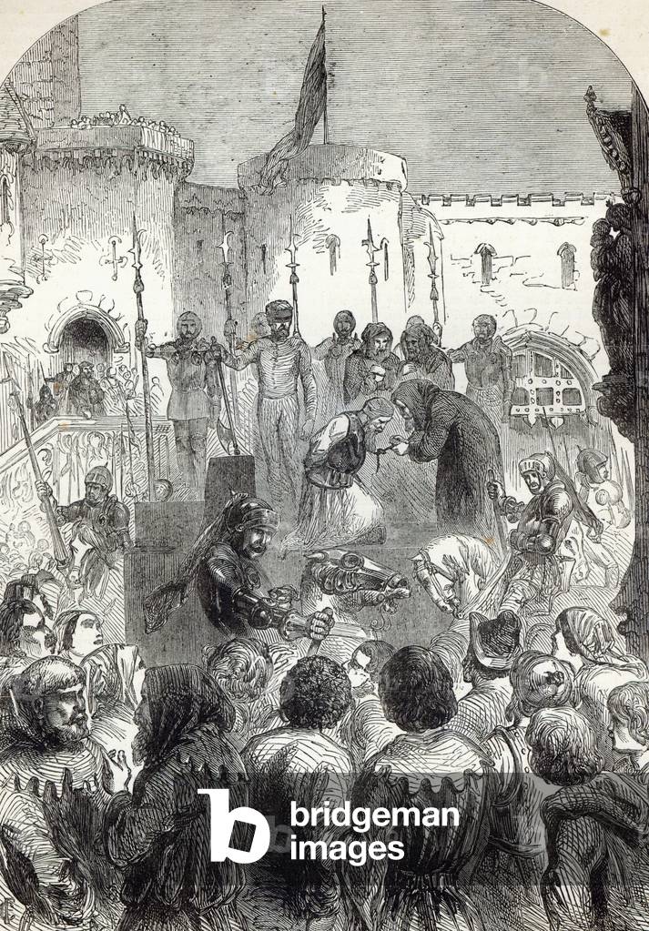 "Ausführung des Erzbischofs von York", 19. Jahrhundert von English School