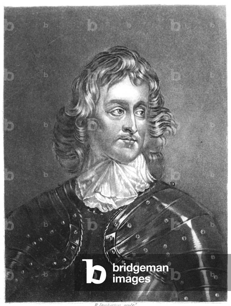 Major General John Lambert (1619-83) illustration from 'Portraits of Characters Illustrious in British History', engraved by Robert Dunkarton (17744-c.1817) (mezzotint)