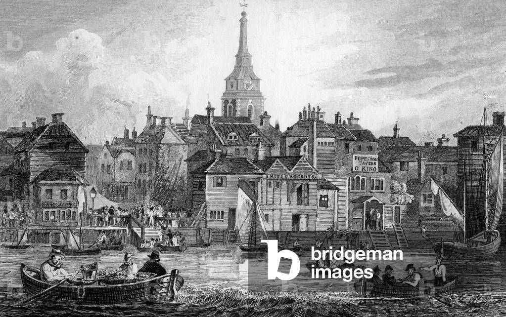 Gravesend, engraved by Josiah Henshall, 1832 (engraving)