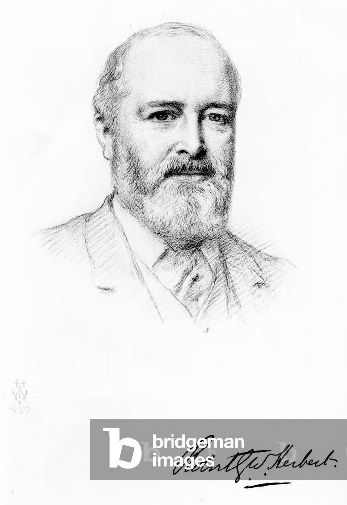 Sir Robert Herbert, 1897 (engraving)