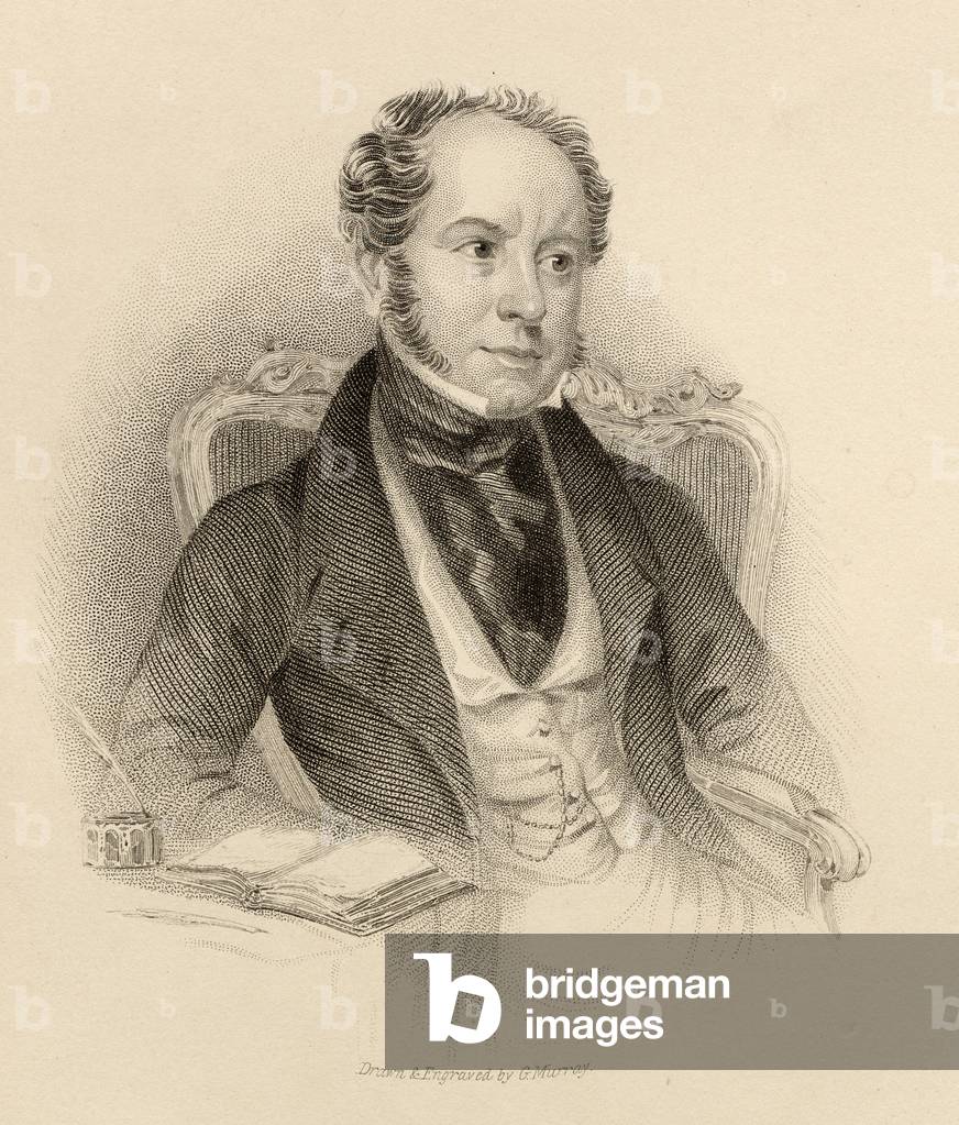 Theodore Hook, Esq., engraved by G. Murray (engraving)