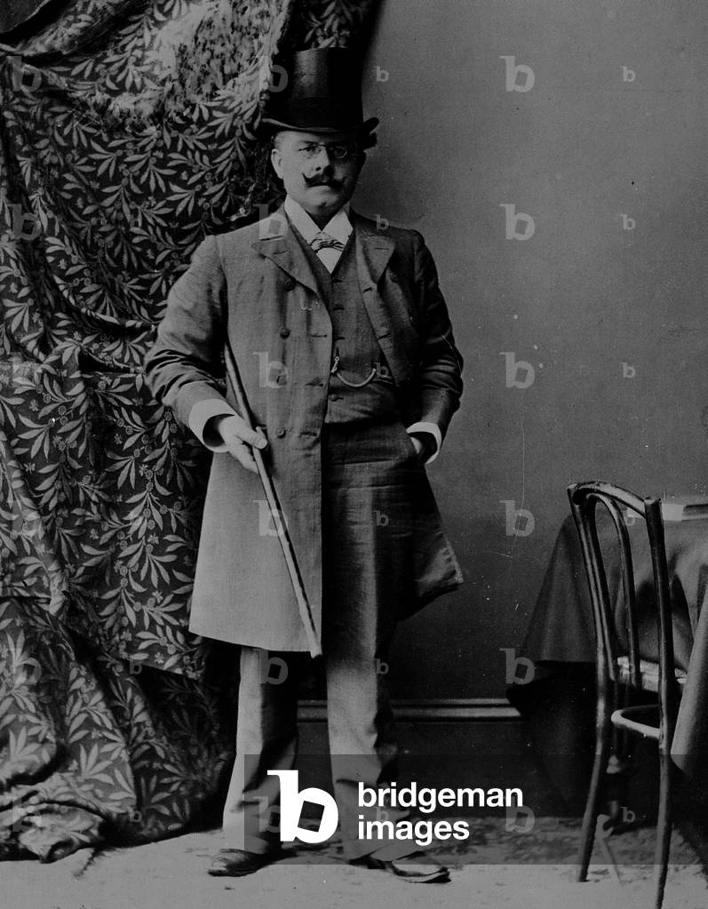 Immagine di Fotografia "Ritratto del Dr. Barnardo (foto in b/n)" 1801 di English Photographer, b/w