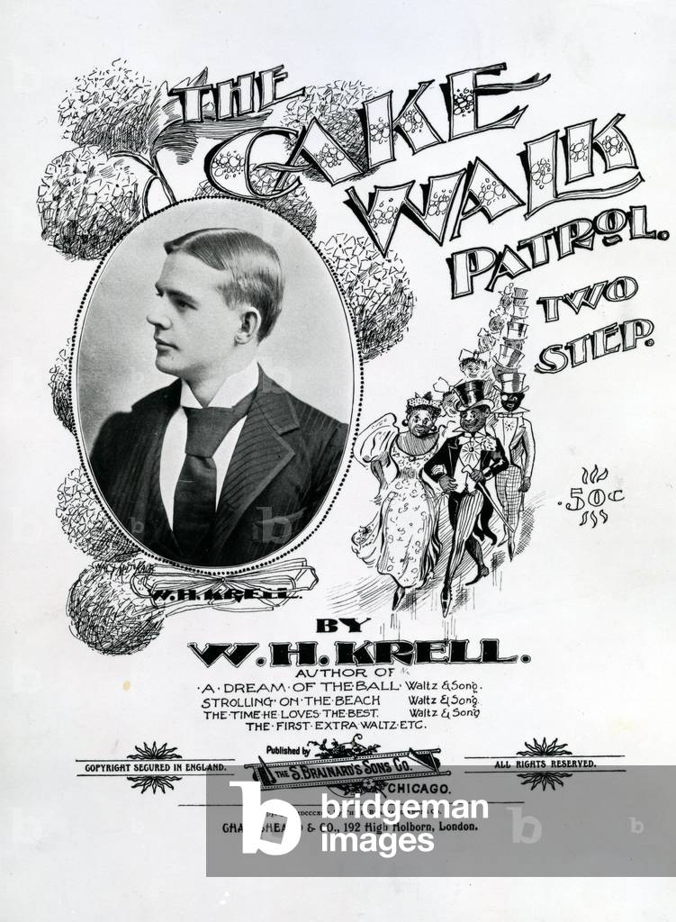 'The Cake Walk Patrol Two Step' (lithograph)