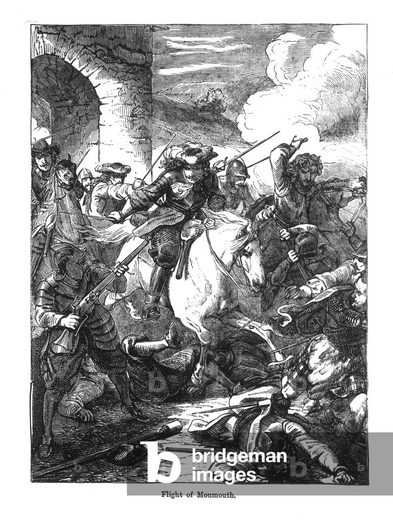 The Flight of Monmouth (engraving)