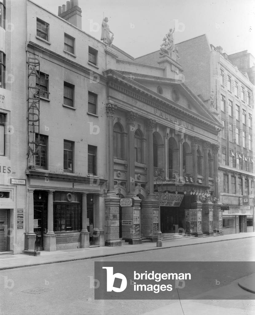 The London Palladium (b/w photo)