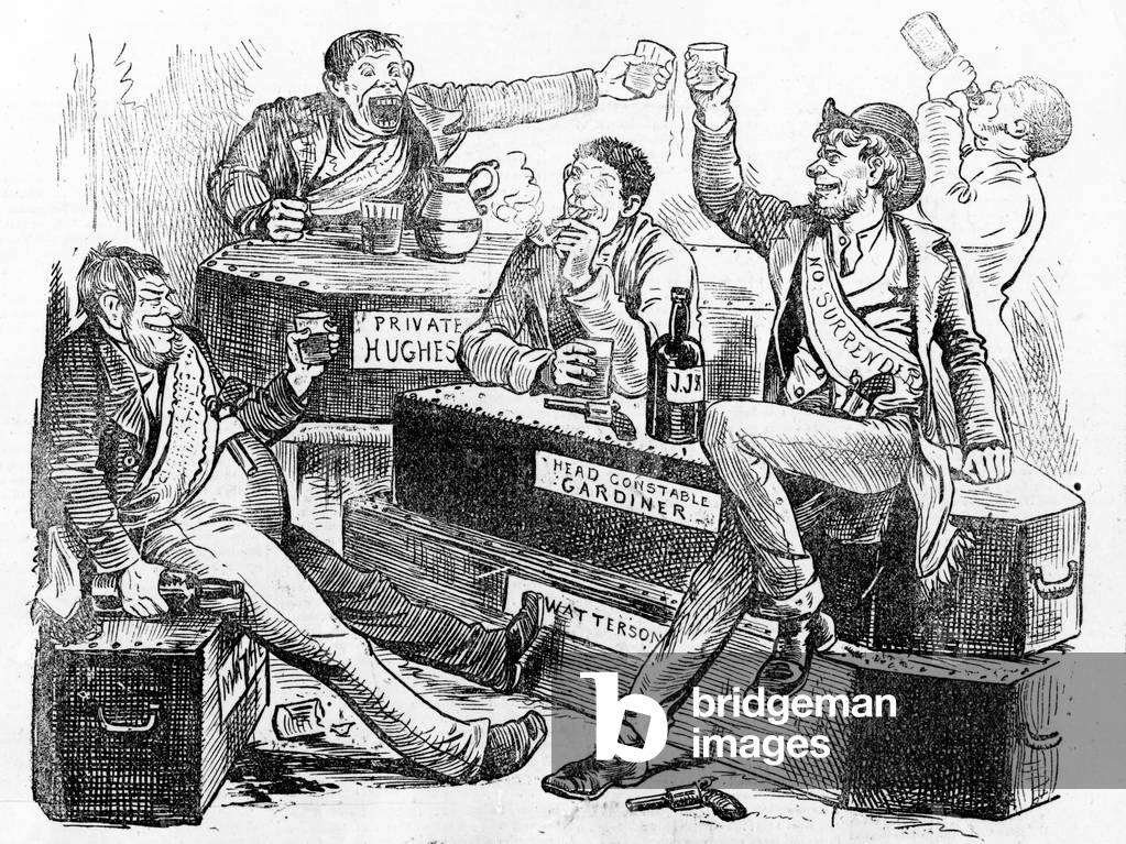 'A Glorious Celebration', 1886 (engraving)