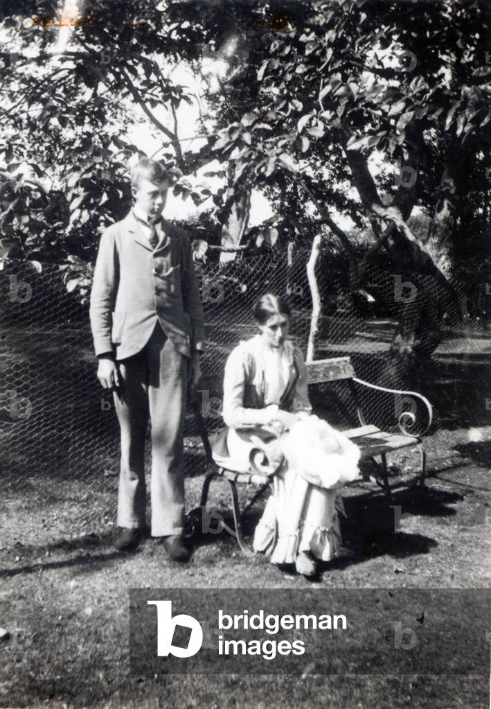 Bild von Fotografie "Adrian und Virginia Stephen", 1900 von English Photographer