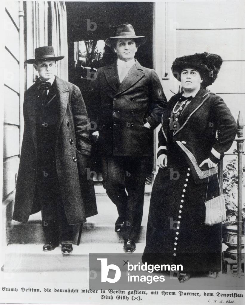 Emmy Destinn in Berlin (b/w photo)