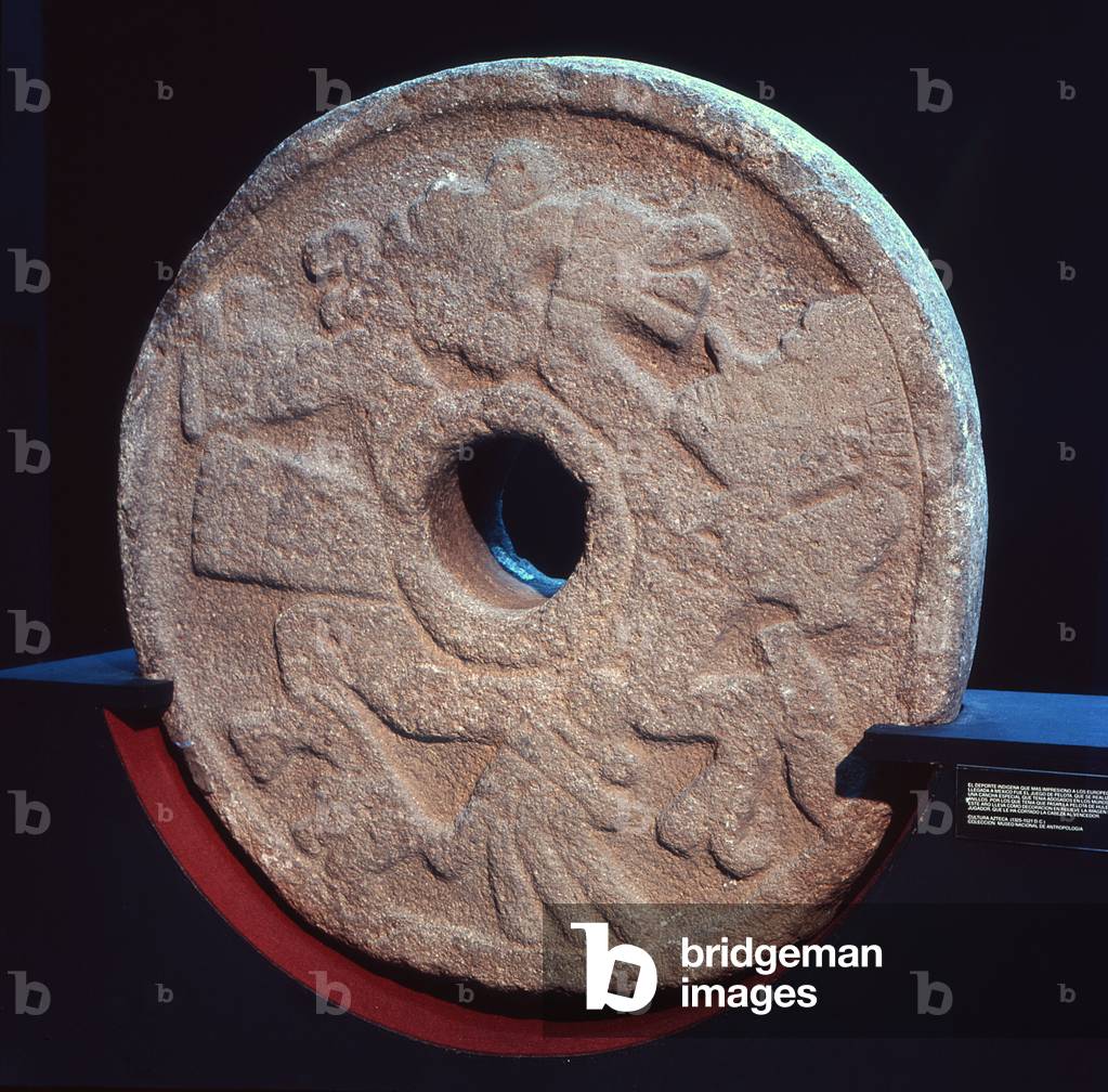 Stone used in playing pelota (stone)
