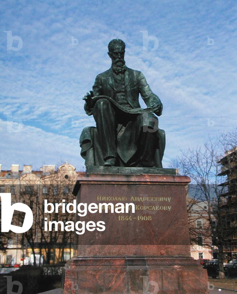 Monument to Nikolai Andreievich Rimsky-Korsakov (1844-1908) (bronze)