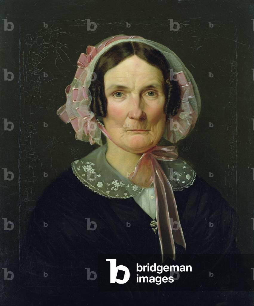 Barbara Heckius, 1847 (oil on canvas) (pair of 144511)