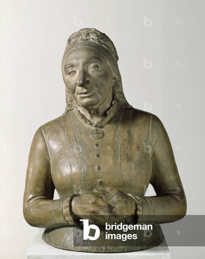 Portrait of Marie Fielder (1819-1901), 1882 (terracotta)