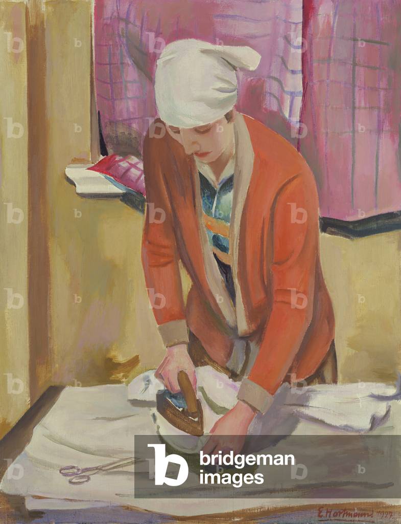 Laundress, 1927 (oil on canvas)