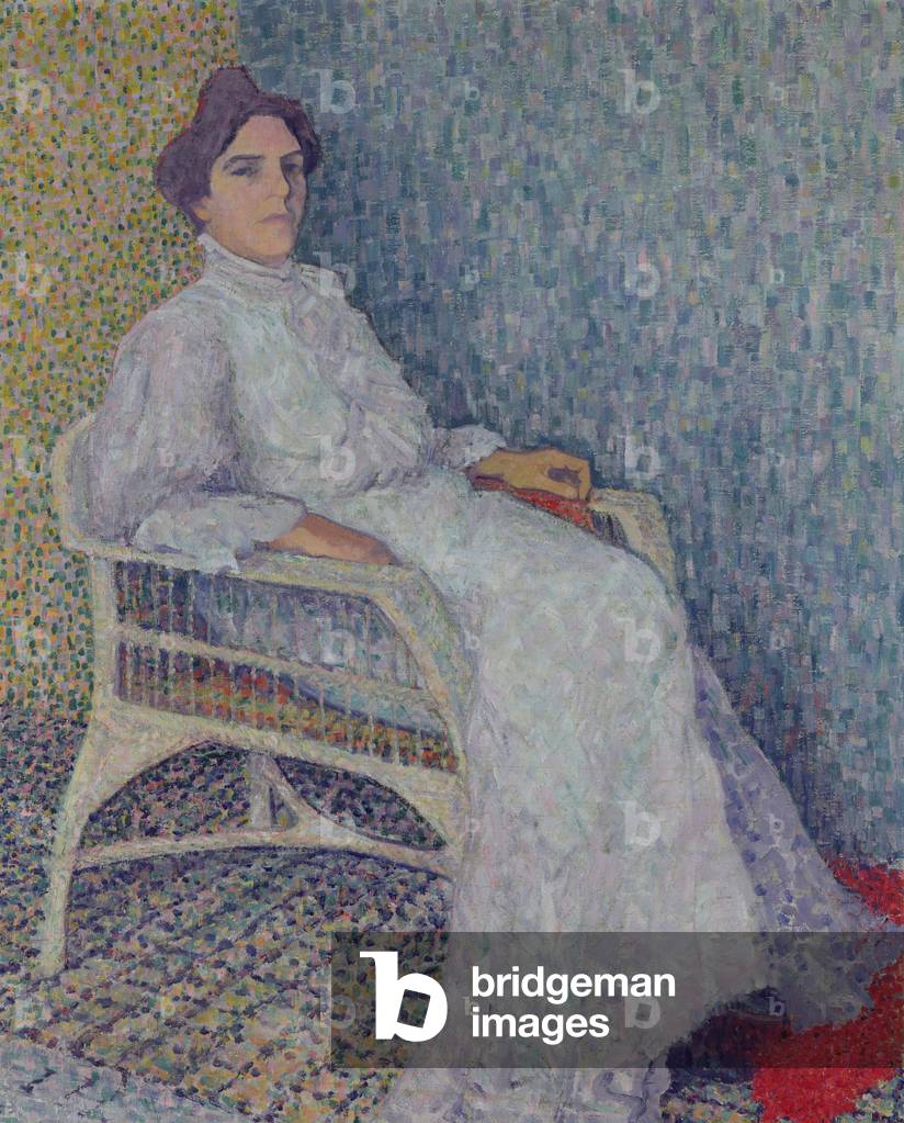 Marie Hauptmann, the Mother of the Artist, 1906 (oil on canvas)