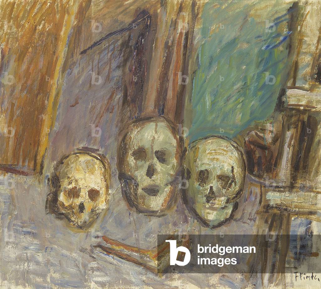 Skulls (oil on canvas)