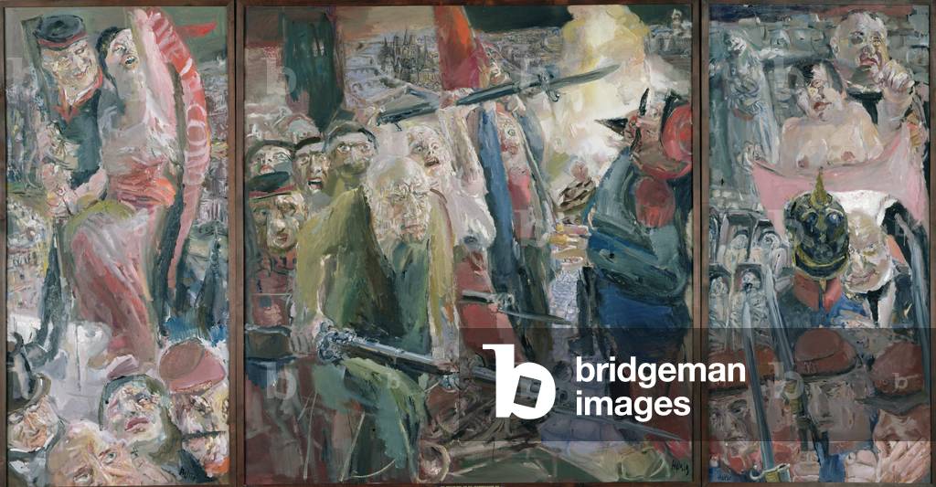 Immagine di Dipinto "La Comune di Parigi", 1979 di Bernhard Heisig