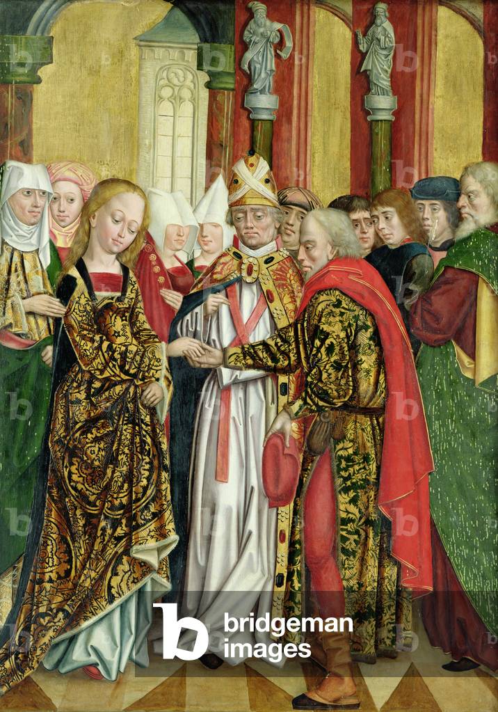"matrimonio della vergine", 1499 di Absolon Stumme