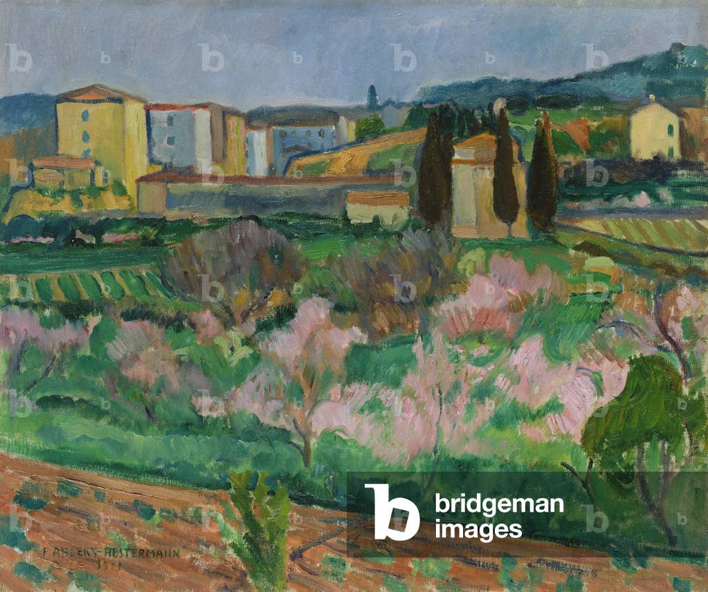 Paesaggio Fuori Ajaccio, 1911 (olio su tela)