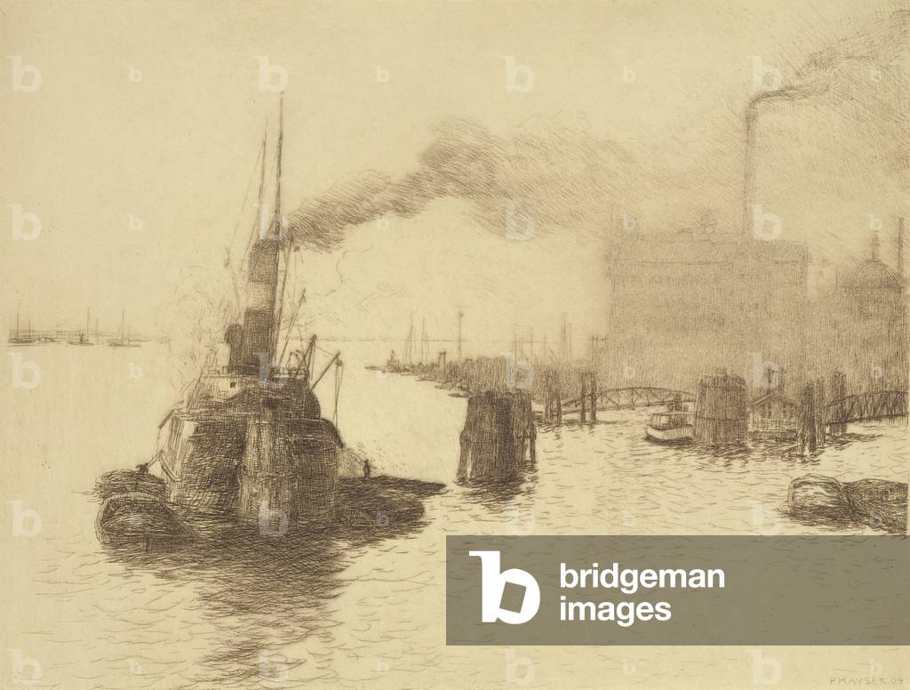 Hafen, 1904 (drypoint)