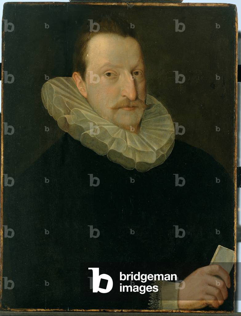 Portrait of a Man (oil on panel)