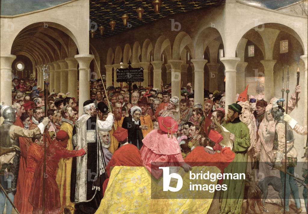 Granvelle e la strega, 1877 (olio su tela)