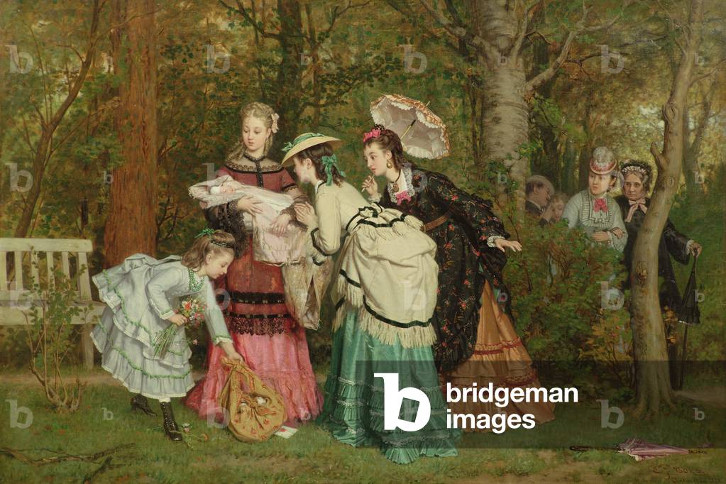 Admiring the Baby, Antwerp 1873