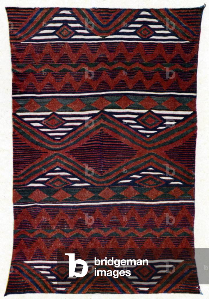 Native American poncho - pattern