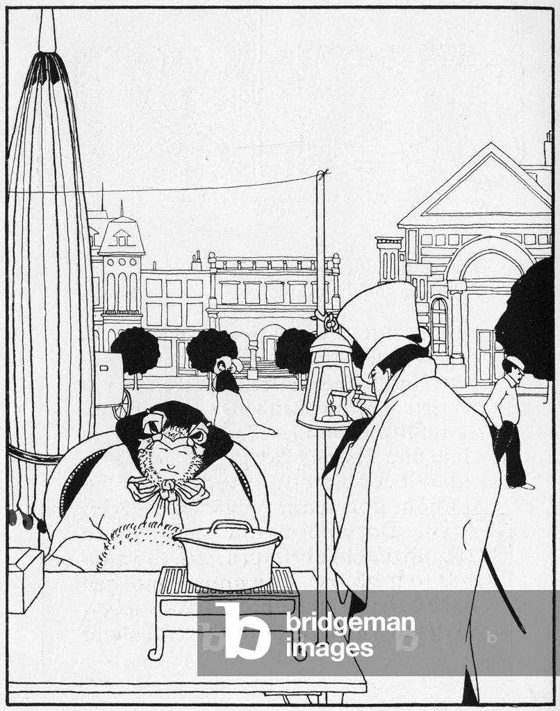 Balzac illustration by Marcus Behmer, 1903.