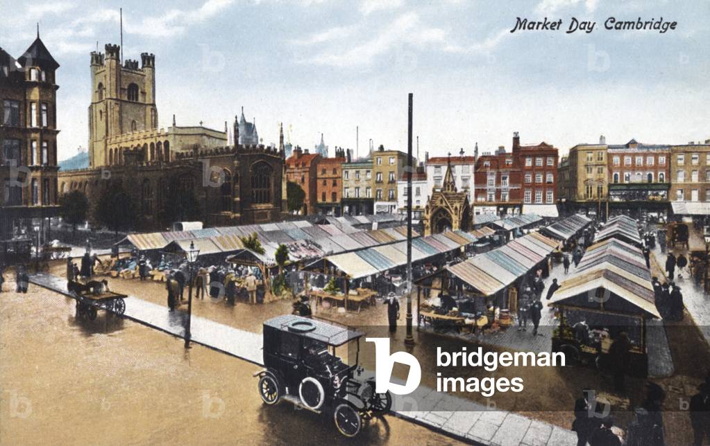 Market day in Cambridge