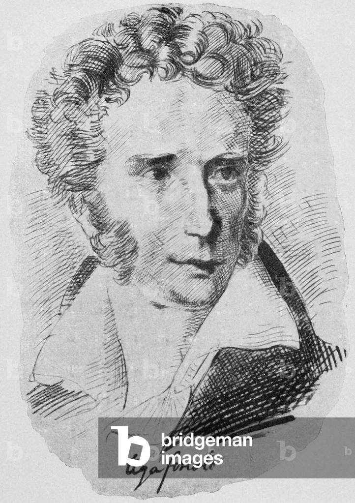 Ugo Fuscolo - portrait