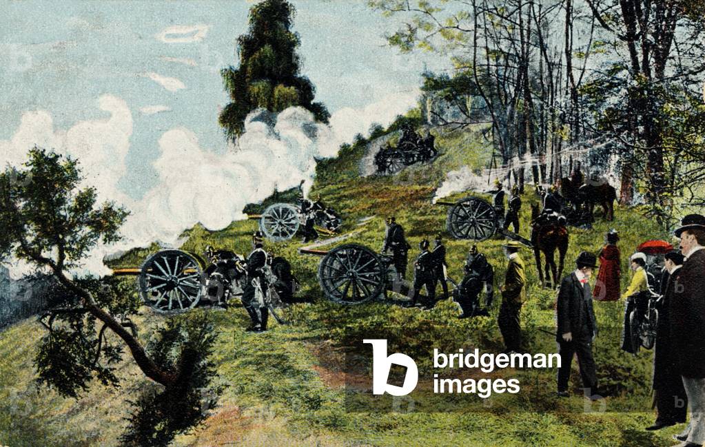 Franco-Prussian war scene