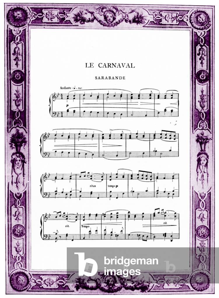 Sheet music for Le
