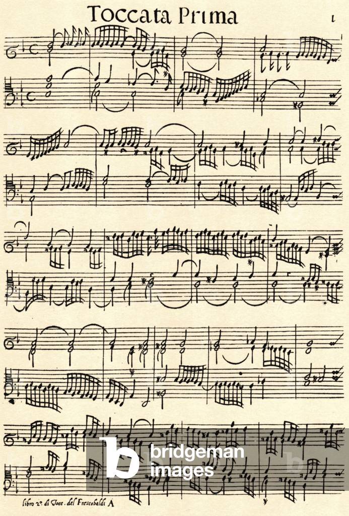 FRESCOBALDI, G. -'Toccata Prima' -