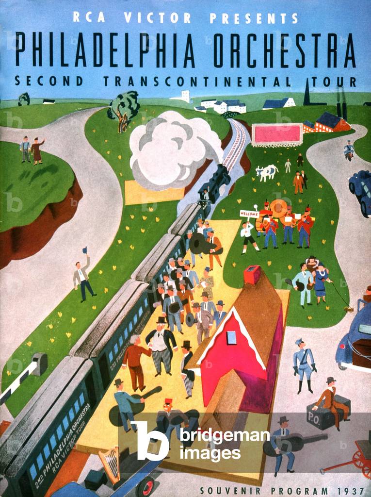 ORCHESTRA - Philadelphia Orchestra, 1937 (print)