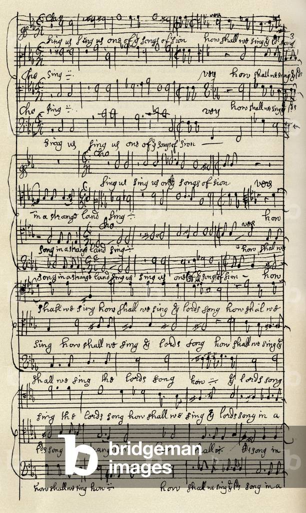 Henry Purcell vocal score