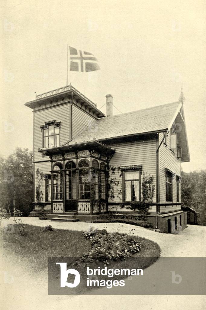 Edvard GRIEG'S home at