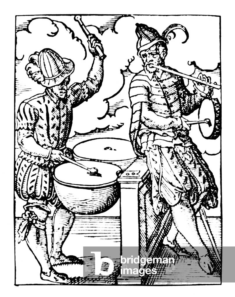 Man playing Nakers (early