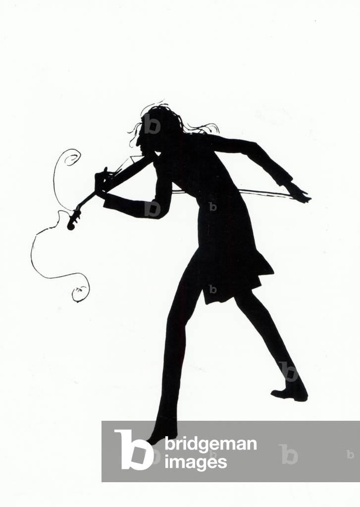 PAGANINI Niccolo - Silhouette