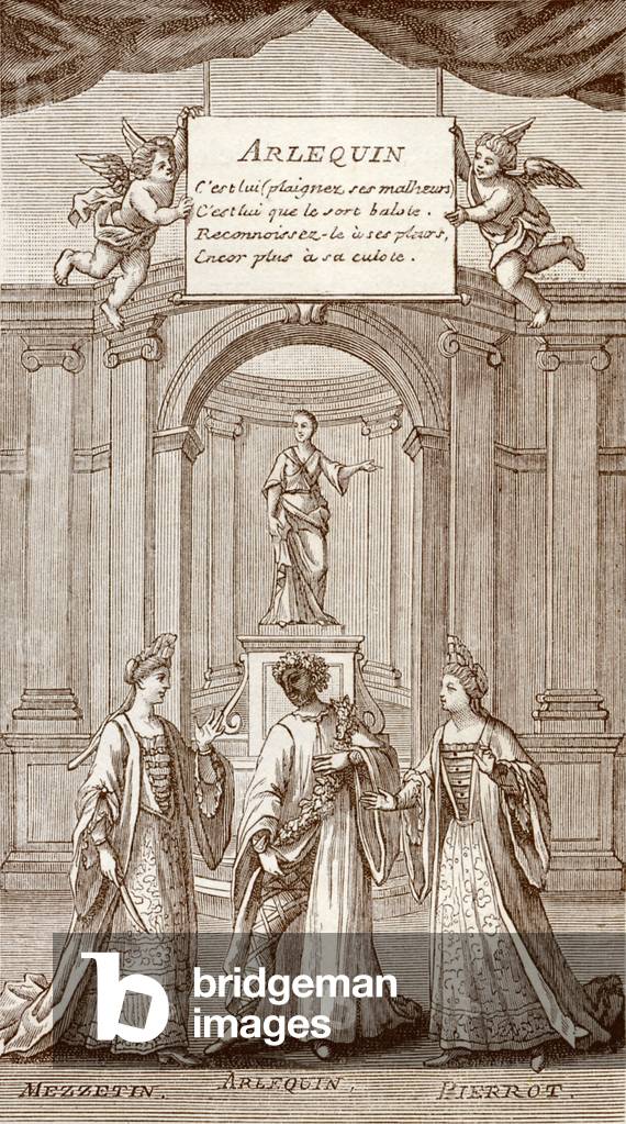 Harlequin at Théâtre de la foire, Paris