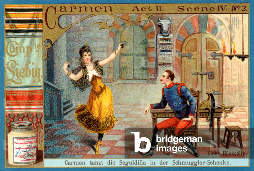 Scene from Georges Bizet's
