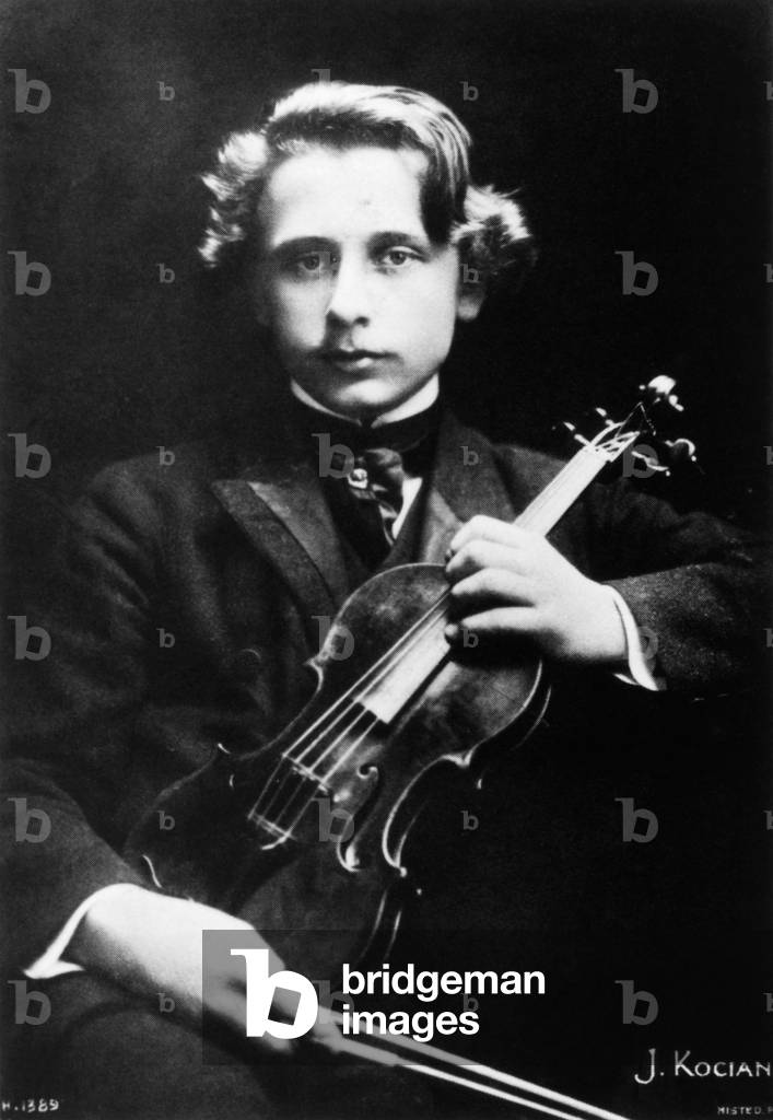 Jaroslav Kochian-portrait of the Czech violinist