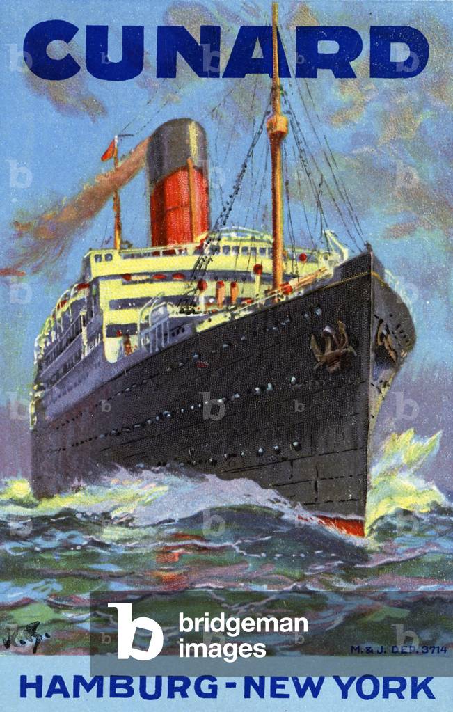 Cunard Line - advertisement
