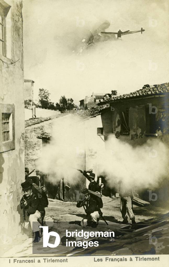 World War 1: The French army in Tienen, Belgium