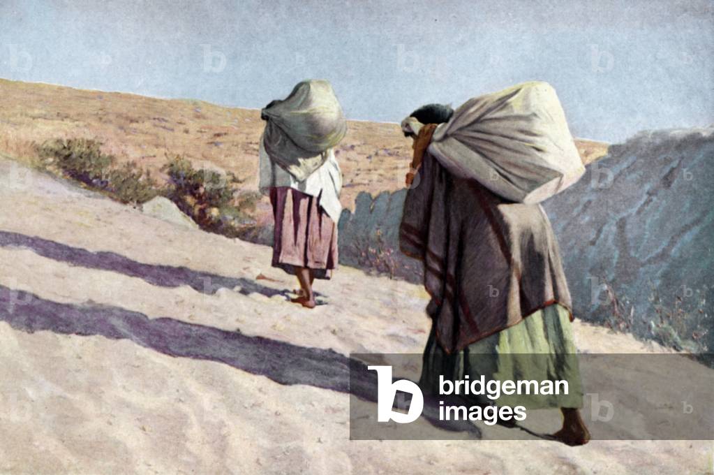 Native American women from the Hopi tribe, Arizona, 1920 (print)