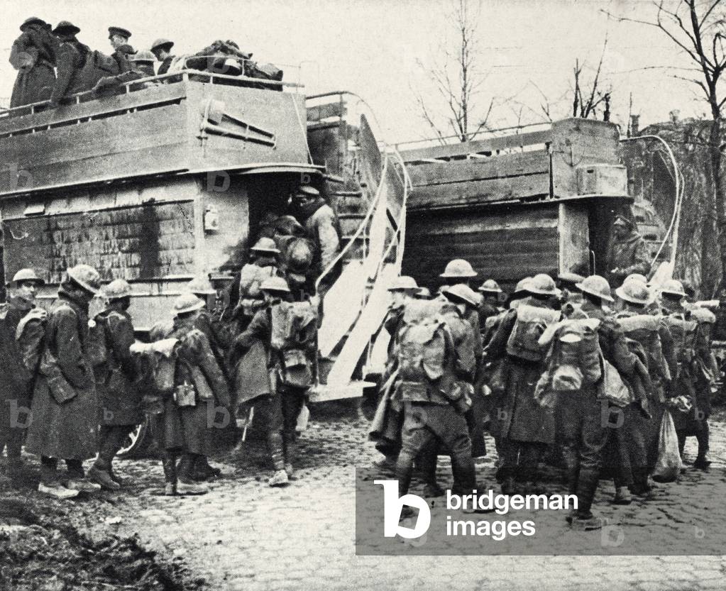 'Omnibuses at the Front' World War I