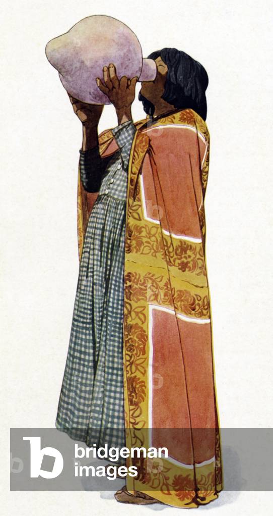 Native American Supai woman, Arizona, 1920s (print)